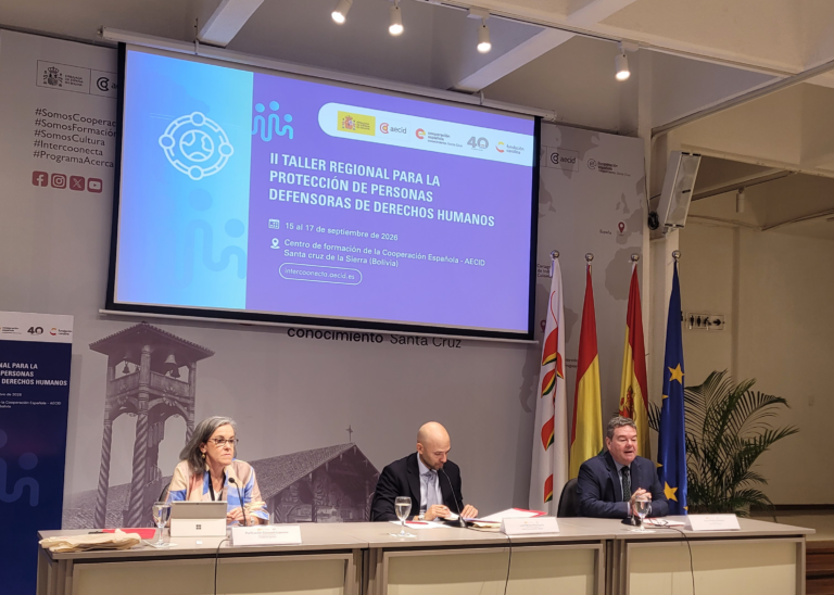 La Fundación Carolina y la AECID impulsan la II edición del Taller Regional para la protección de personas defensoras de derechos humanos en América Latina y el Caribe