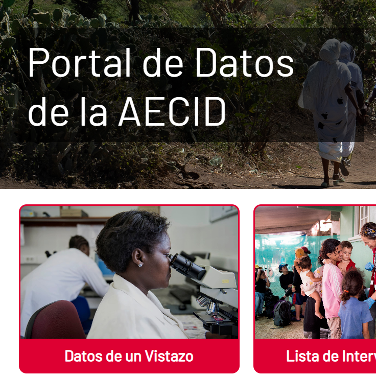 La AECID lanza su nuevo portal de datos