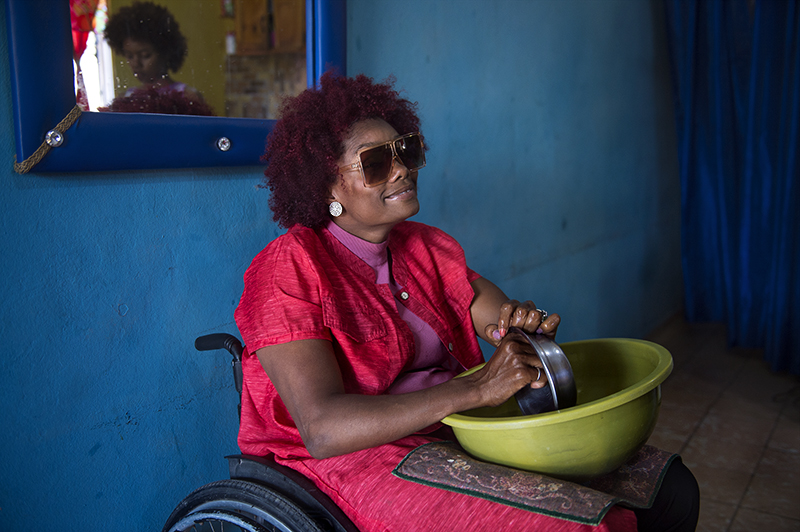 Proyecto de la Cooperación Española en República Dominicana con personas discapacitadas, ejecutado por ONG Cimudis, con el objetivo de visibilizar personas con discapacidad y las múltiples discriminaciones que viven. Foto Miguel Lizana/AECID