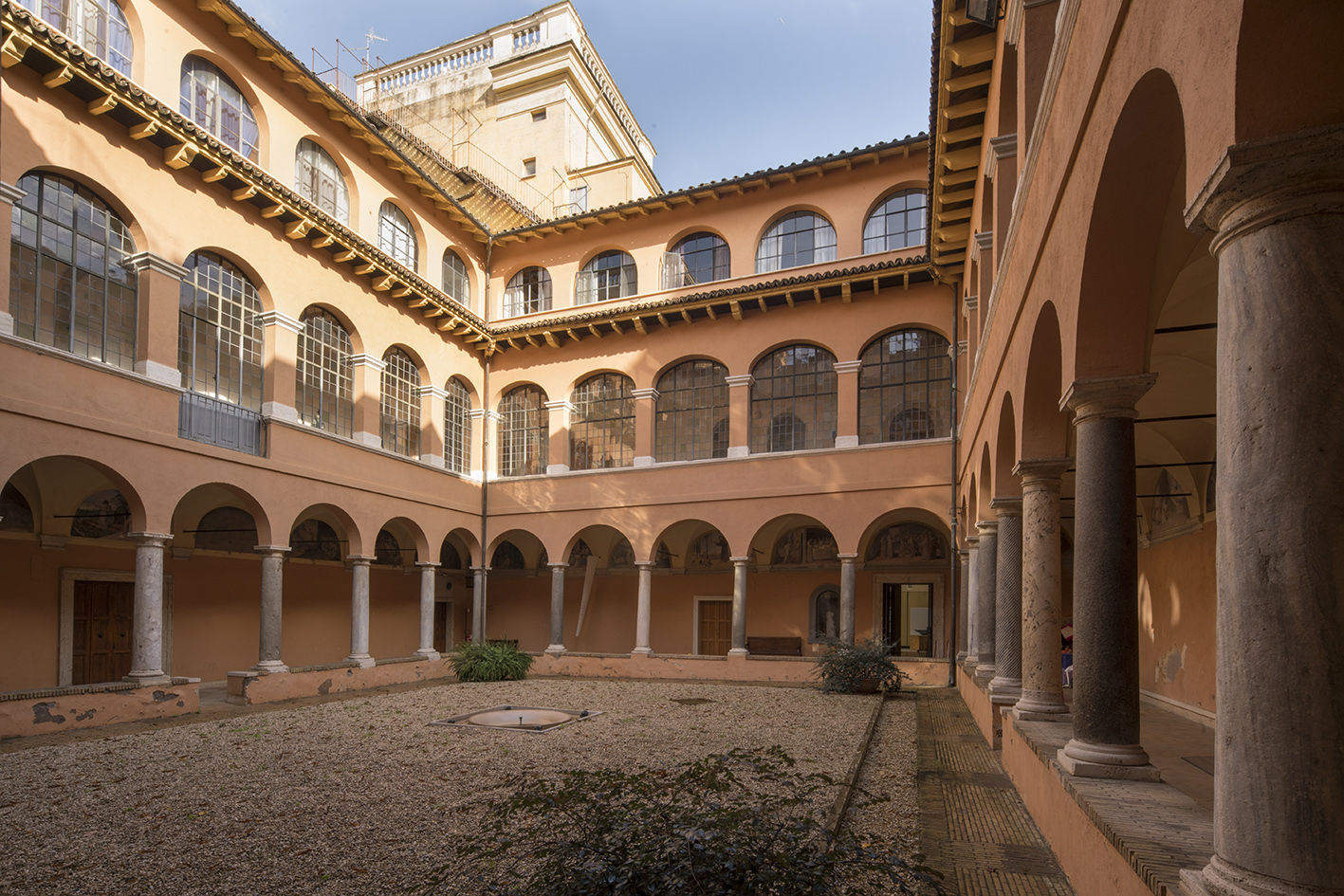 Claustro de la Real Academia de España en Roma. © José Guerrero