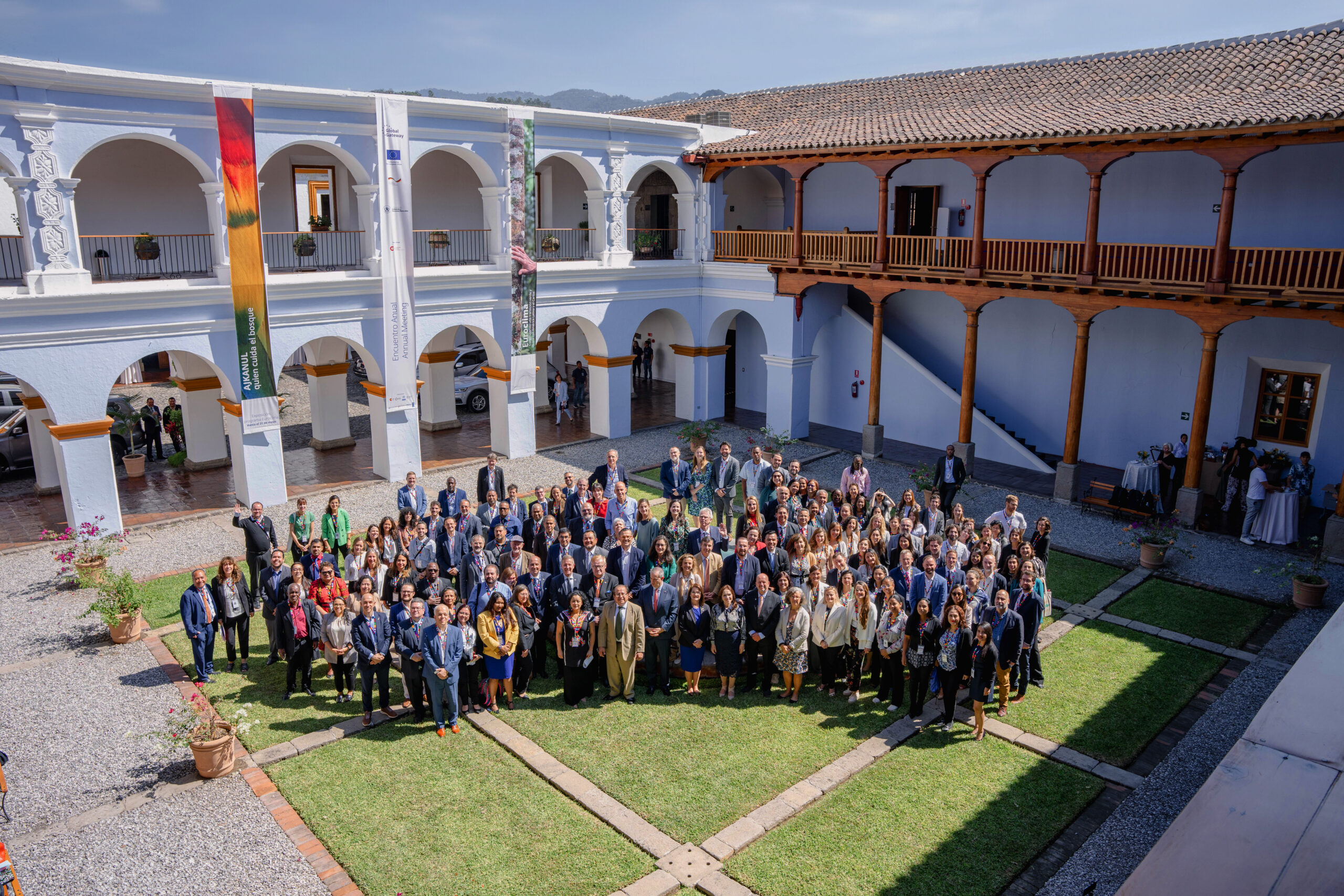 Asistentes al Encuentro Anual de Euroclima en Guatemala