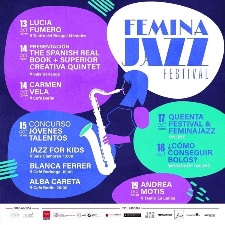 Presentación del libro del Programa ACERCA “The Spanish Real Book, en el marco del Festival Fémina Jazz