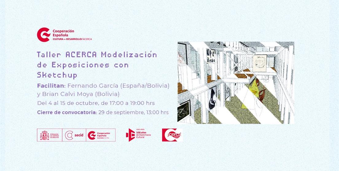 Taller de Modelización de exposiciones con Sketchup