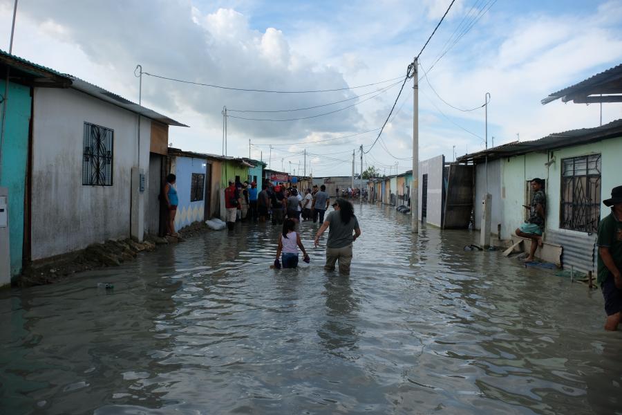 Las intensas lluvias han venido perjudicando a los departamentos del norte de Perú desde el mes de marzo. Foto: © UN OCHA