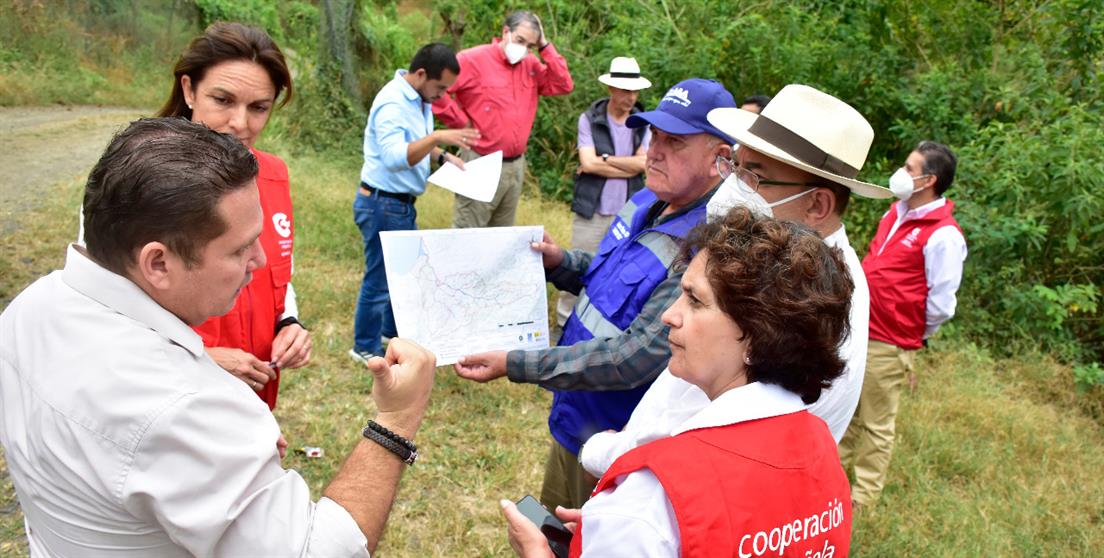 Comienzan las obras para llevar agua y saneamiento a comunidades dispersas y alejadas del Cantón de Portoviejo