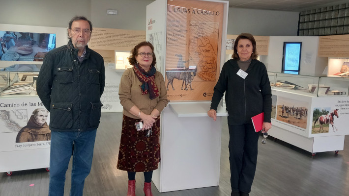 Carlos Cruz, Araceli García y Consuelo Carredano