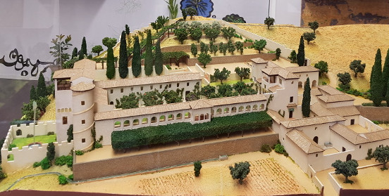 Maqueta de la exposición