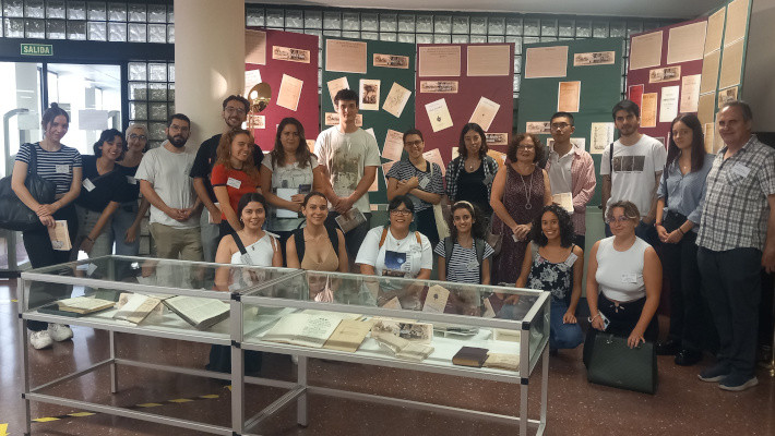 Estudiantes de la visita
