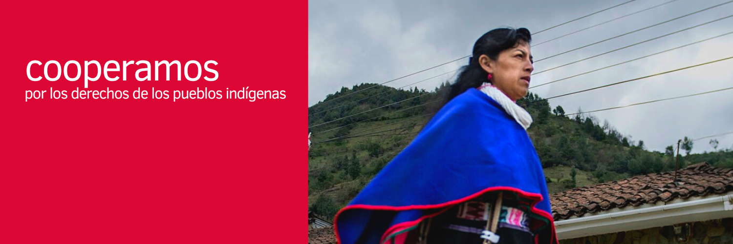 Jacinta Cuchillo. Lideresa indígena guambiana. Región del Cauca (Colombia). Foto: Miguel Lizana/AECID