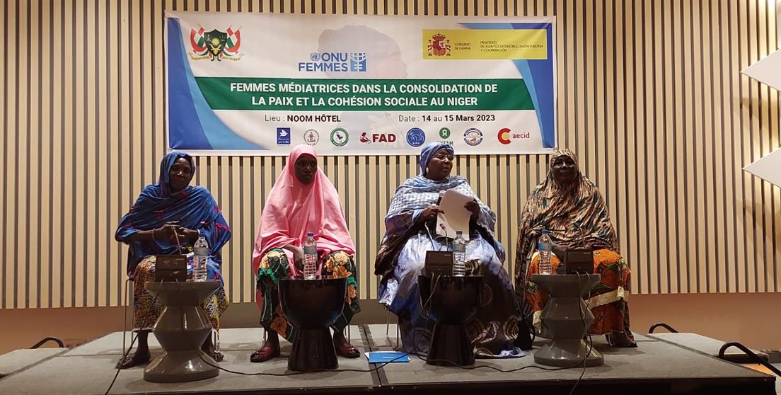 Las mujeres mediadoras reivindican su papel en favor de la paz en Níger