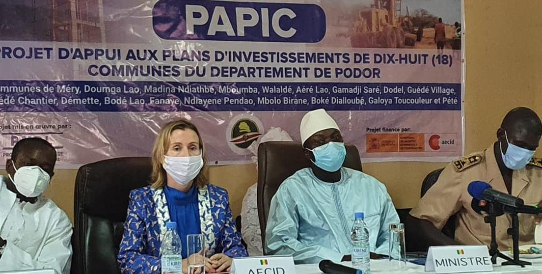 Lanzamiento proyectos en Senegal