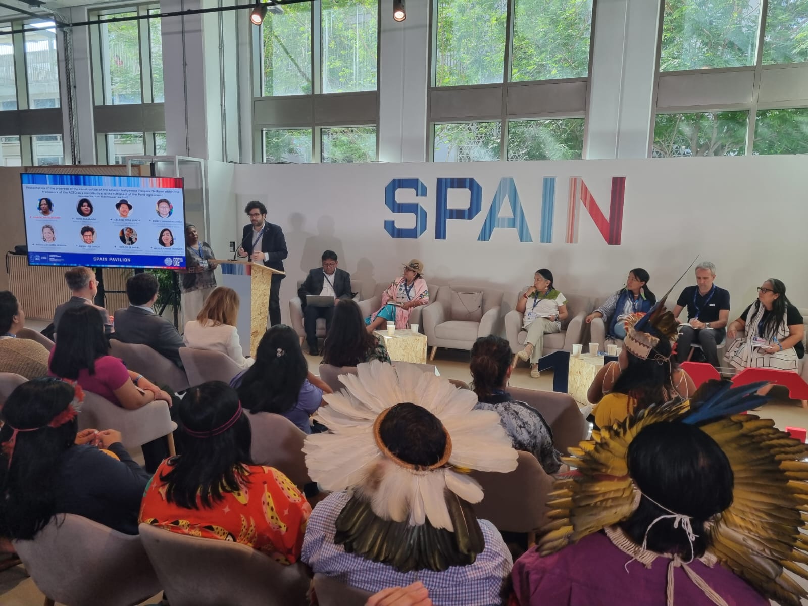 La financiación verde y el liderazgo de los pueblos indígenas, las apuestas de la AECID en la COP28