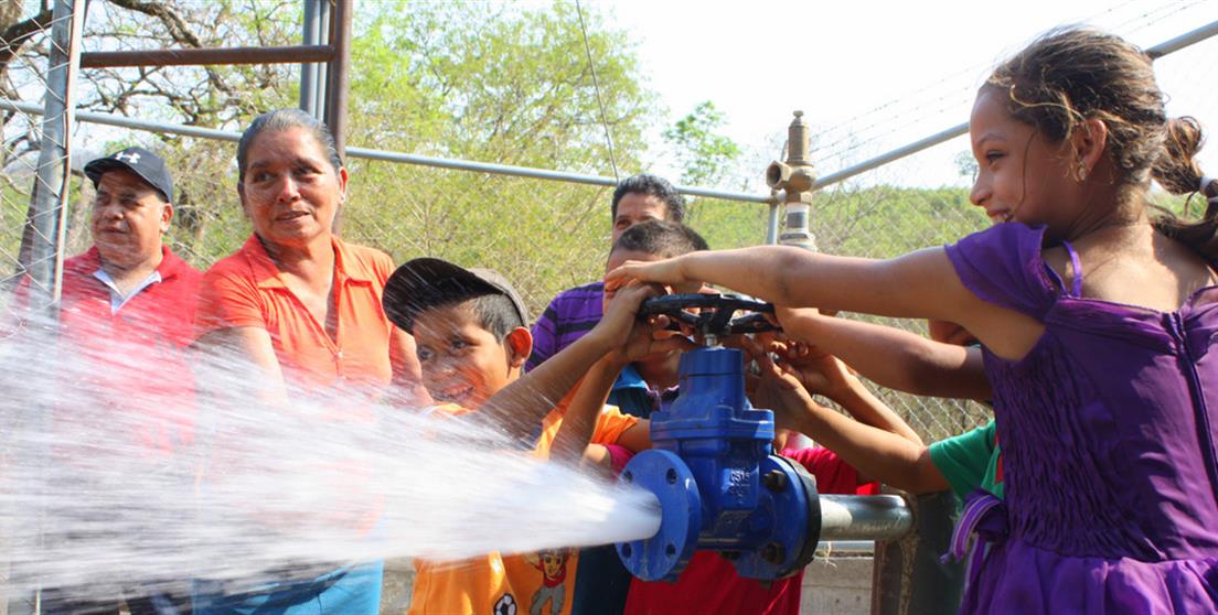 beneficiarios de programa de agua