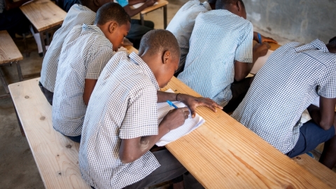 Alimentation scolaire en Haïti