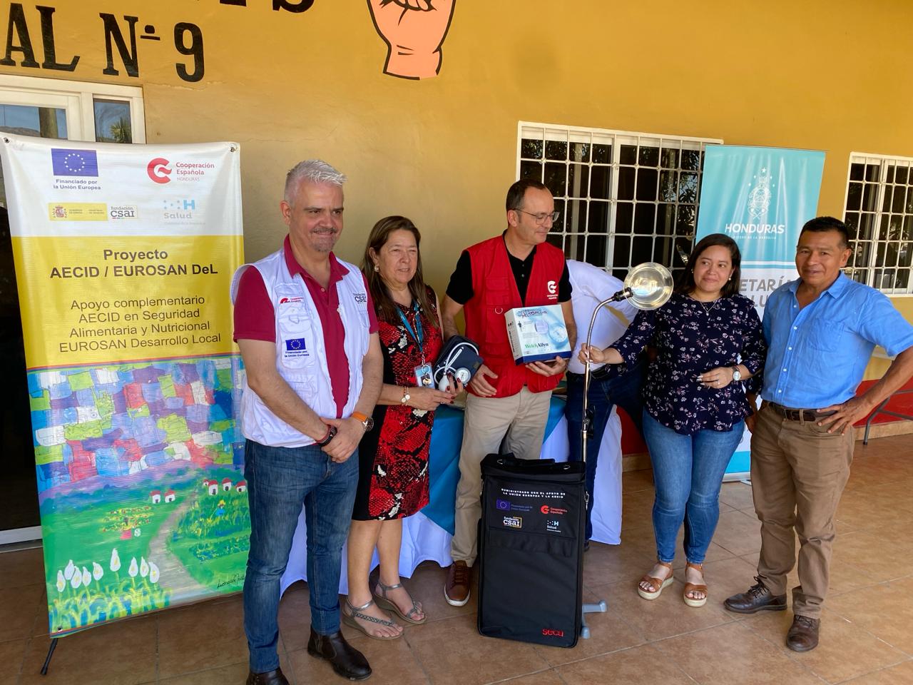 Proyecto AECID/Eurosan DeL fortalece establecimientos de salud en Yoro: Entrega de equipos ...