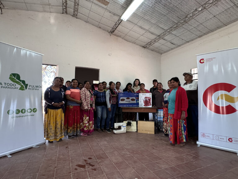 Dos comunidades indígenas del Chaco trabajan por el agua
