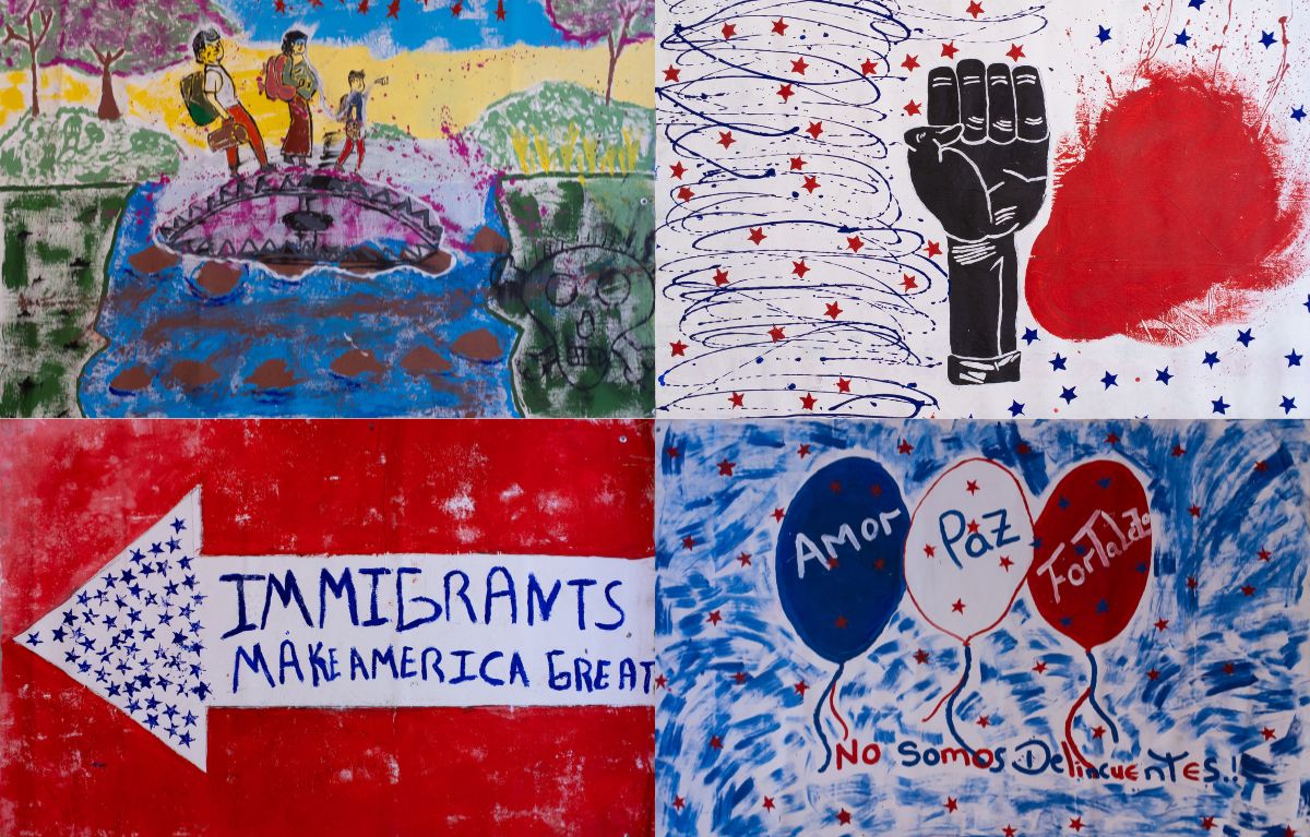 Las banderas del amanecer. Heraldos de la migración en tiempos de deportación