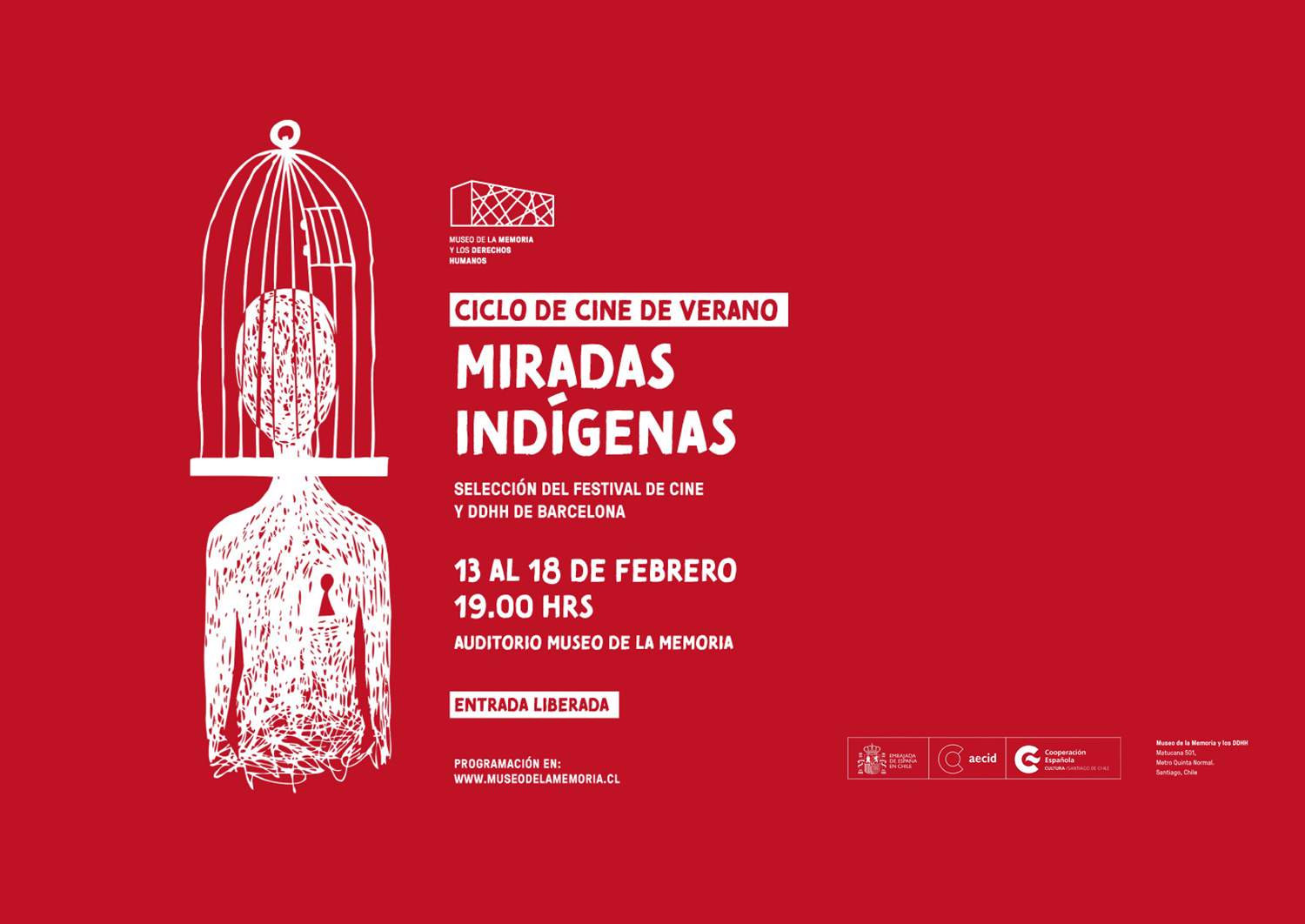 Ciclo de cine de Verano MUSEO MEMORIA Y DDHH