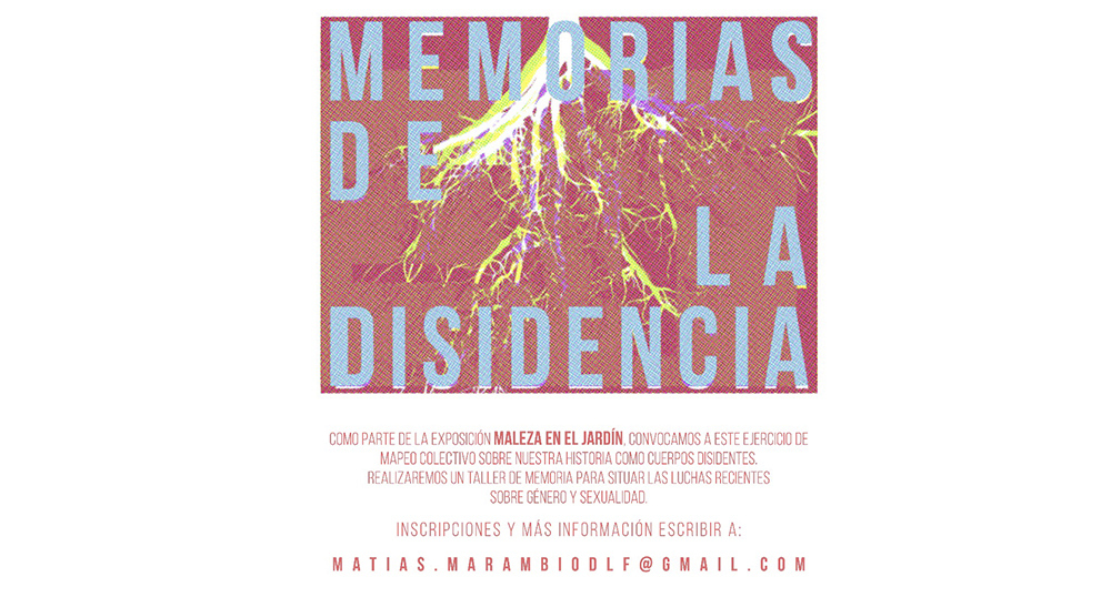 Memorias maricas mapeando nuestra historia disidente