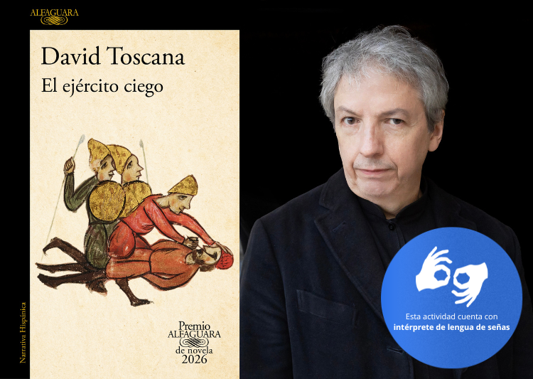 Presentación libro "El ejército ciego", de David Toscana