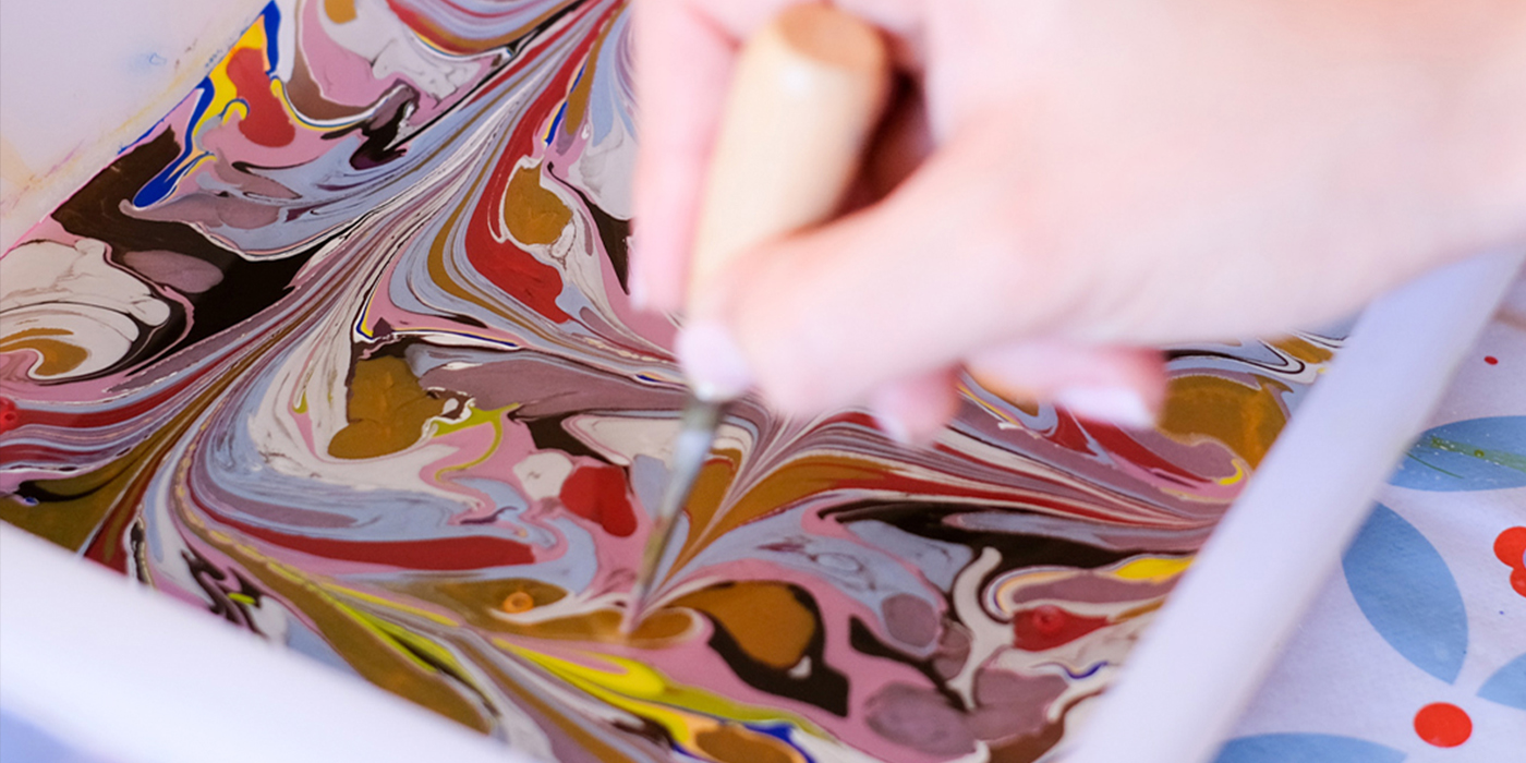 Patrones y colores del marmolado