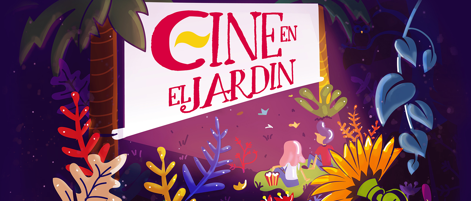 Cine de misterio en el jardn