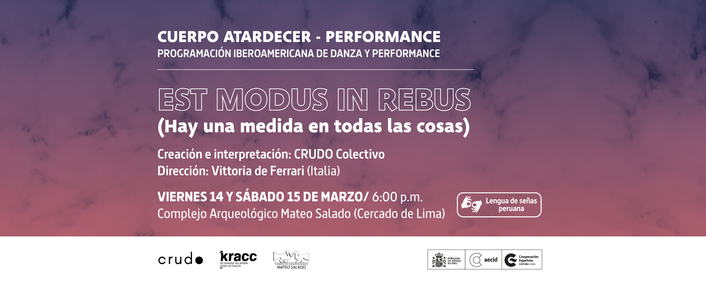 Portada Cuerpo Atardercer: Est modus in rebus