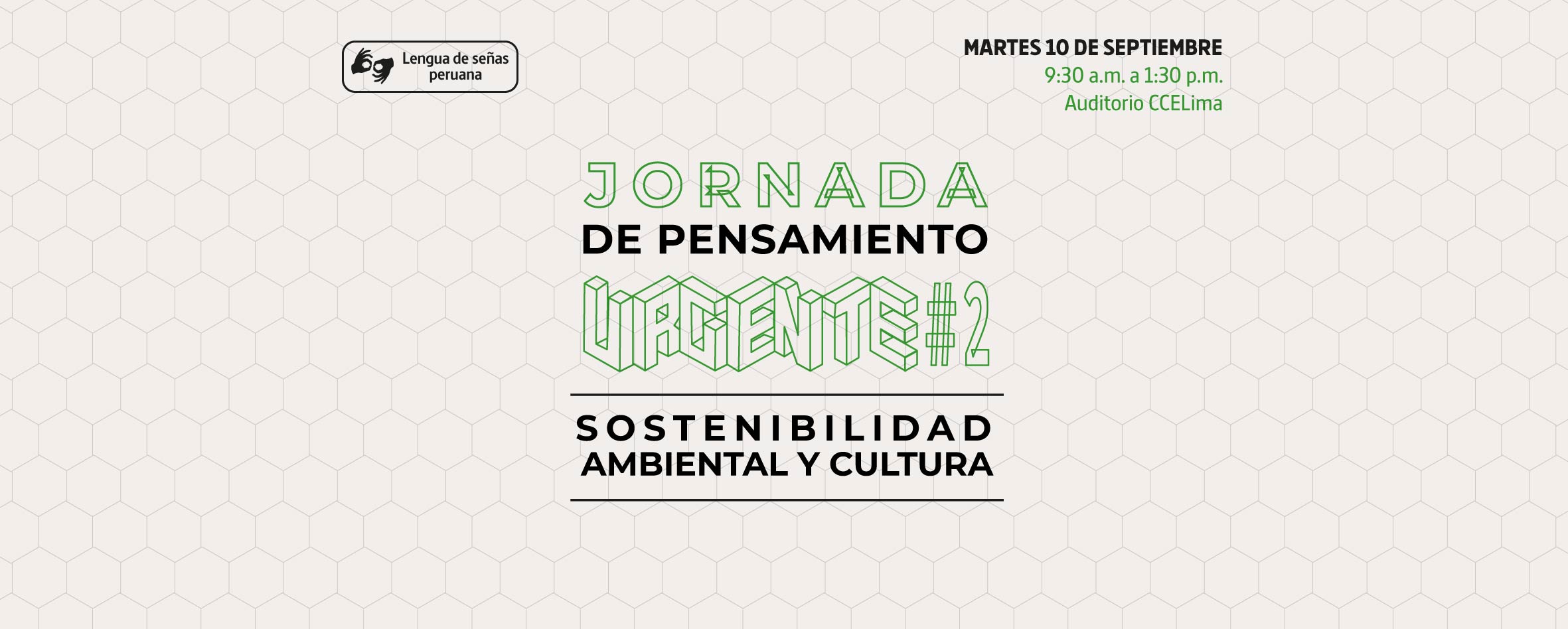 Jornada de Pensamiento Urgente 2