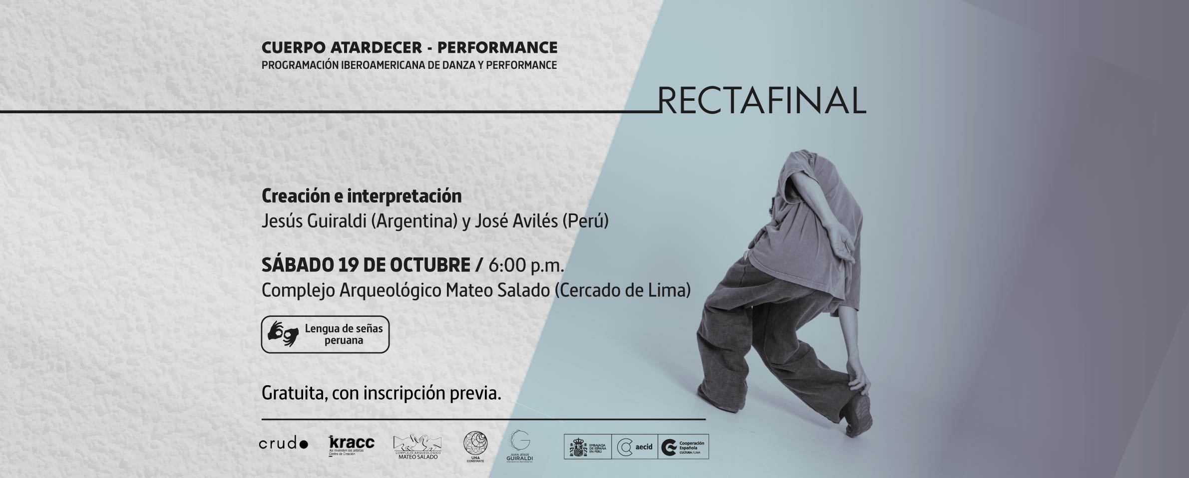 Cuerpo Atardecer Recta final