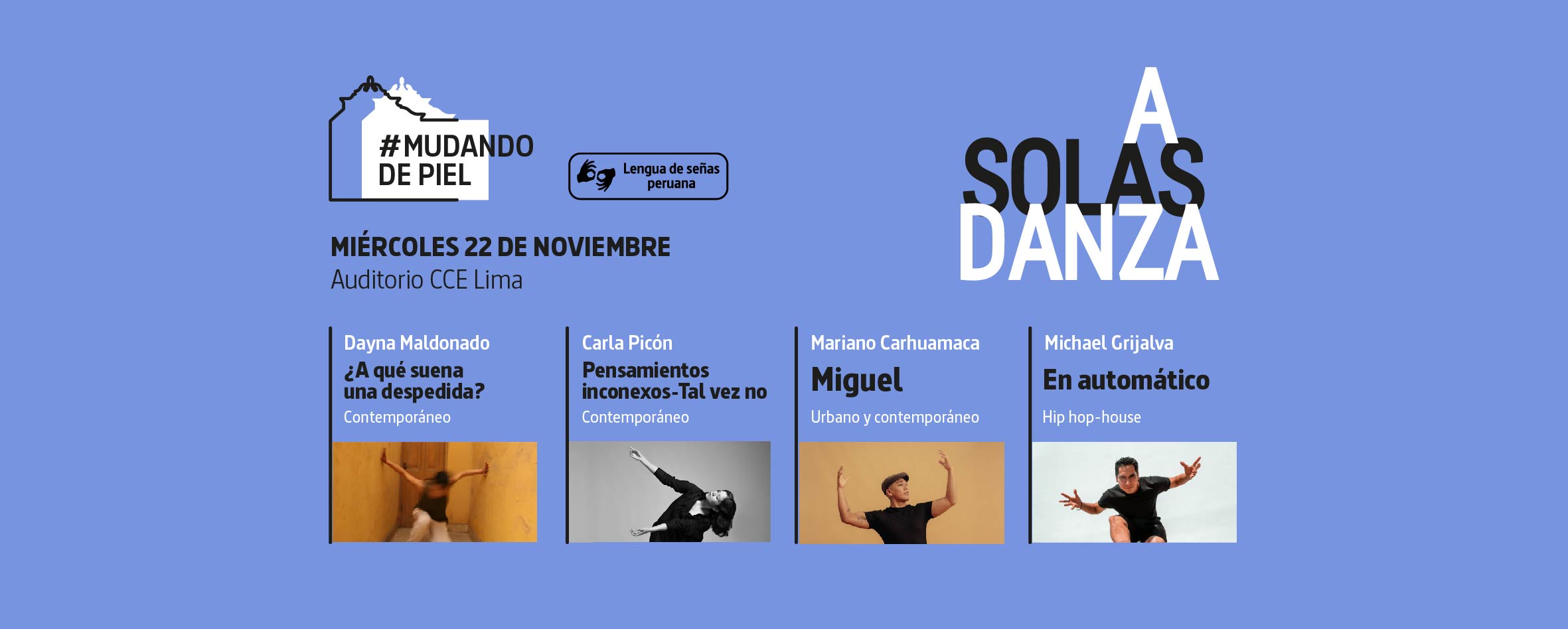 Portada A Solas Danza: cierre 2023