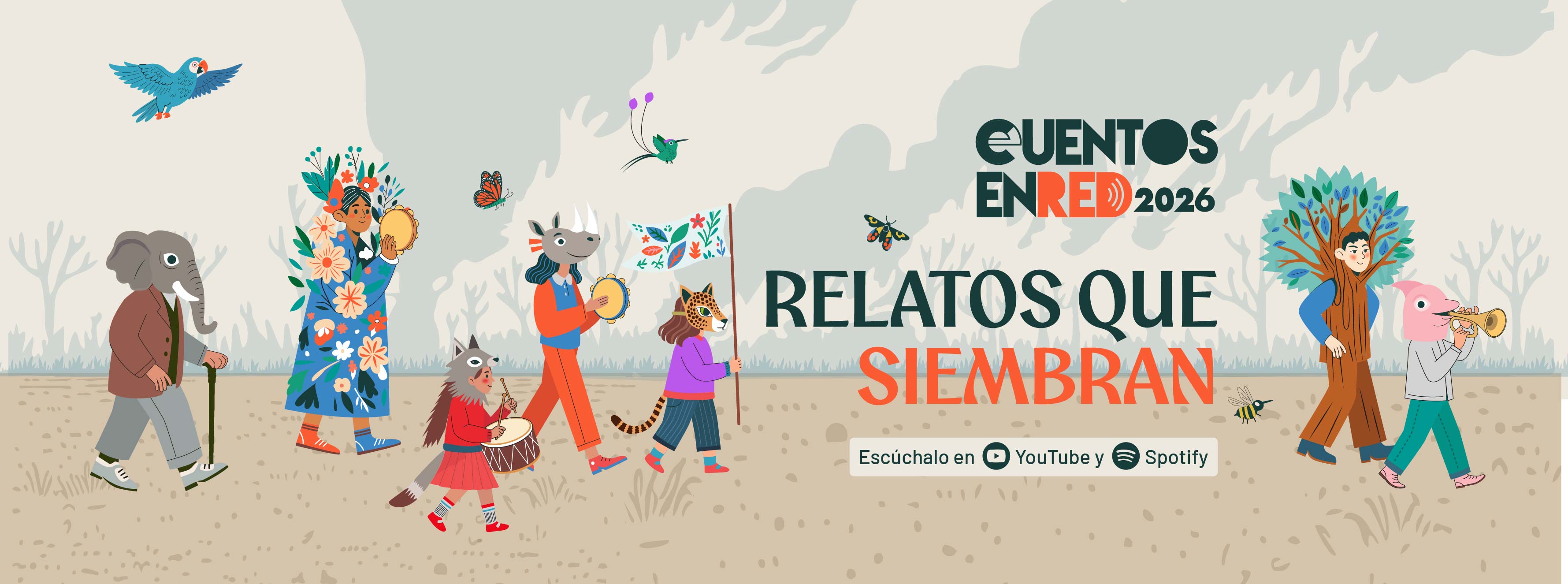 Relatos que siembran, llega la quinta temporada de Cuentos en Red
