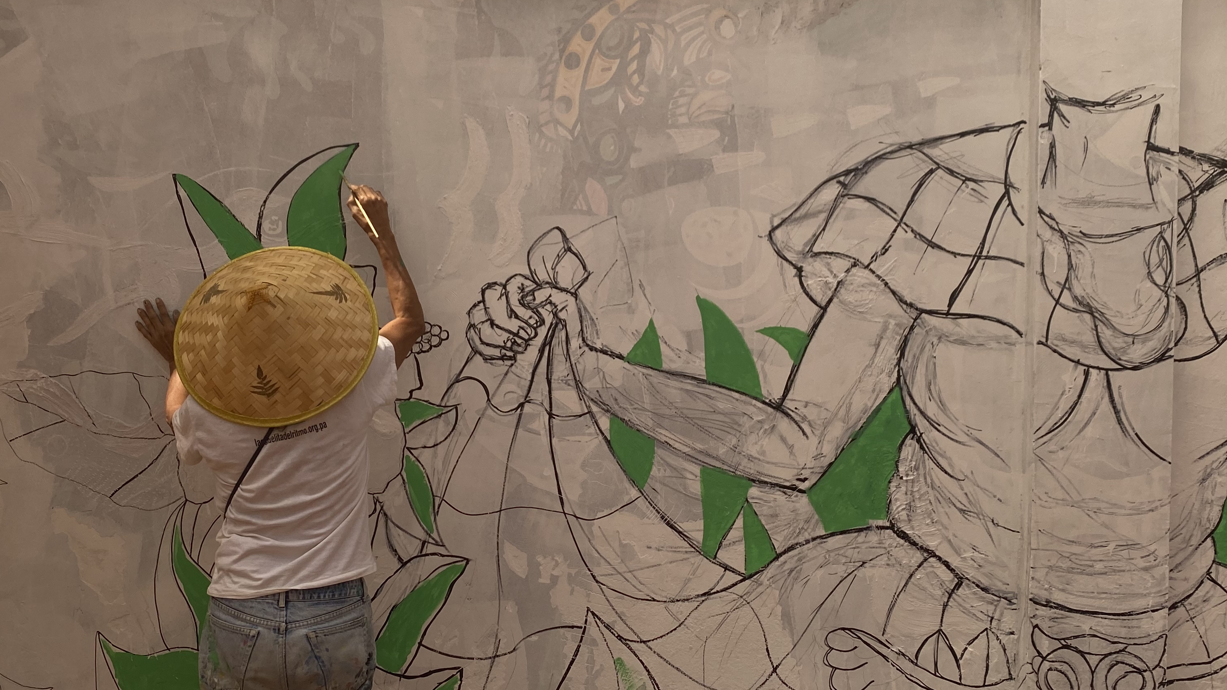 "Esencia" Inauguración de mural sobre la cultura congo