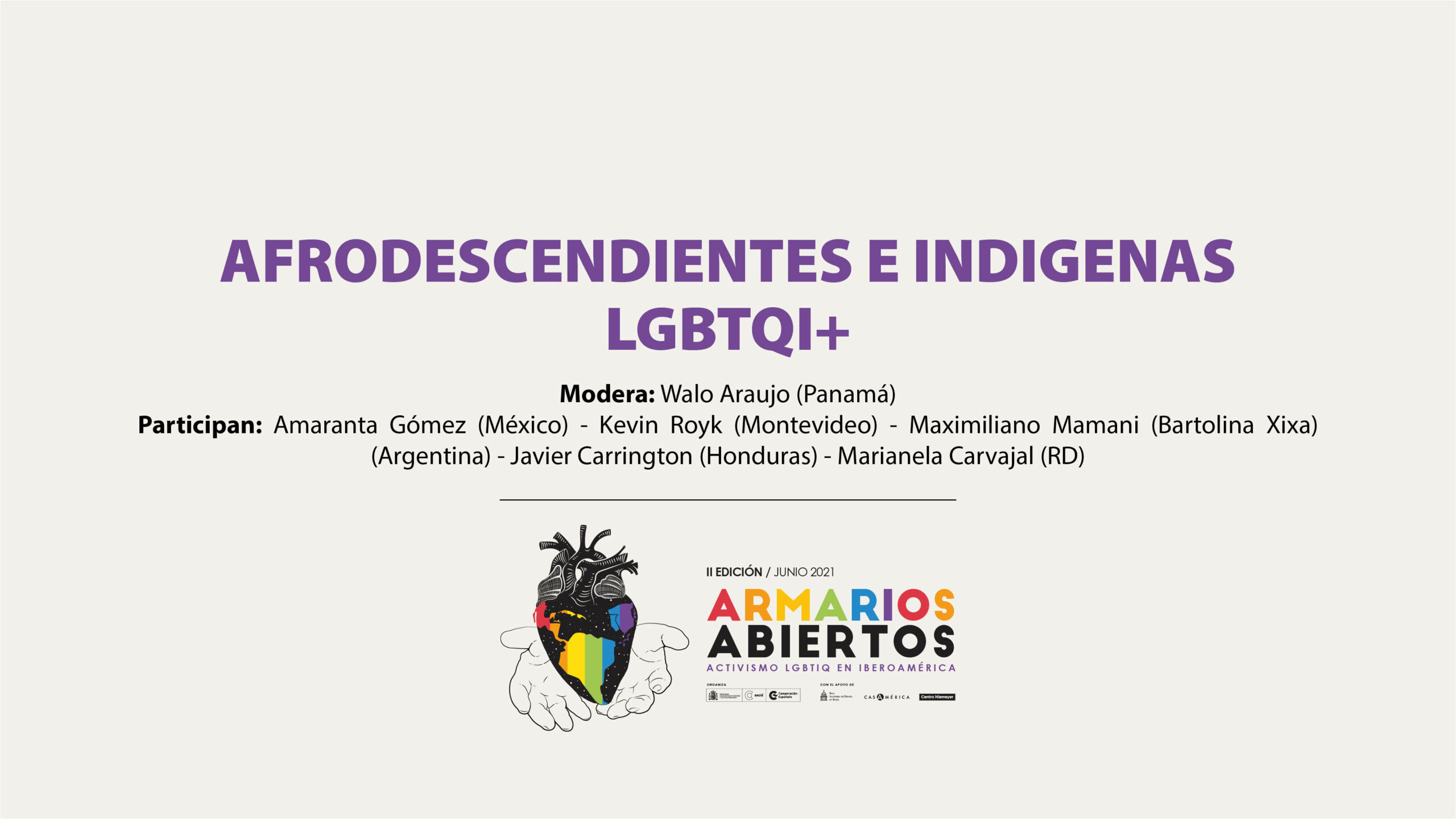 Afrodescendientes e indgenas LGBTQI
