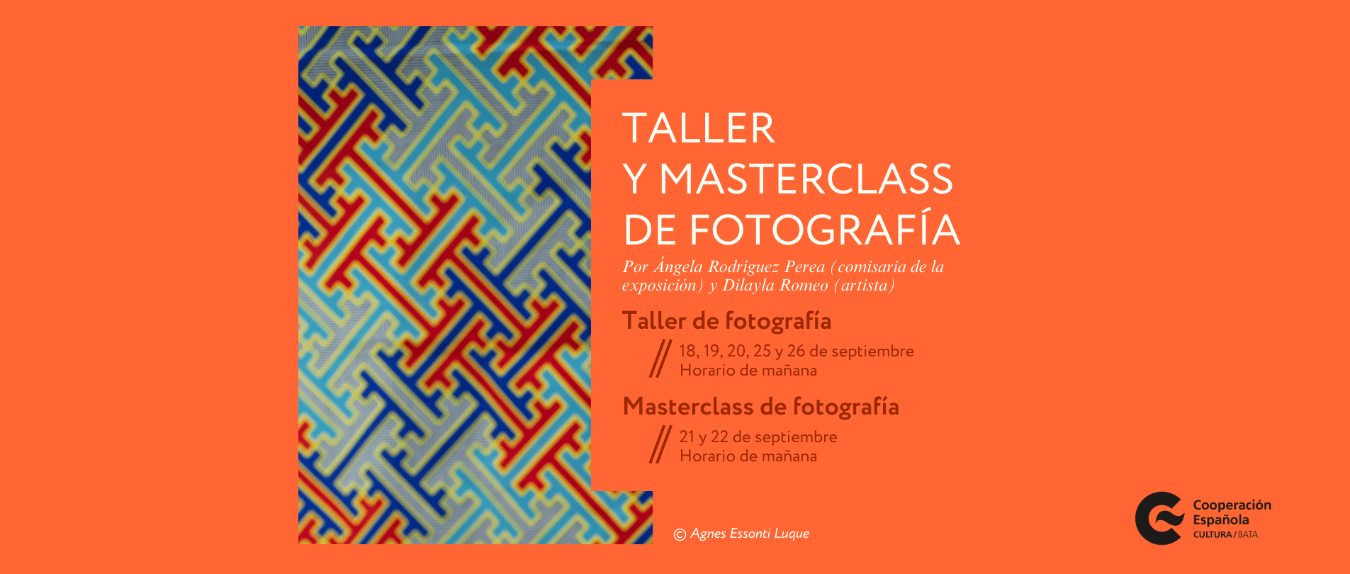 Taller y masterclass de fotografa