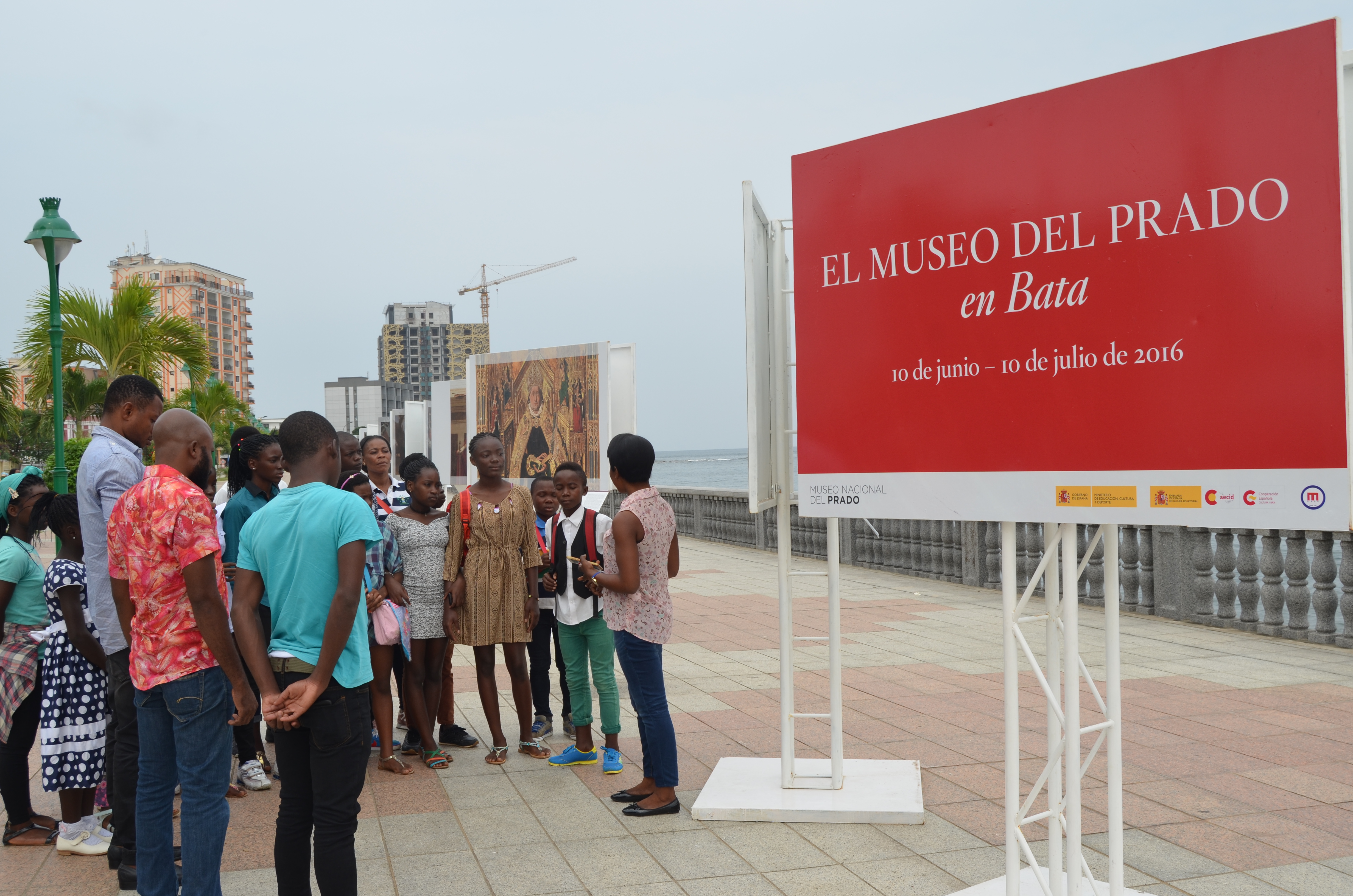 El Prado en las calles de Bata