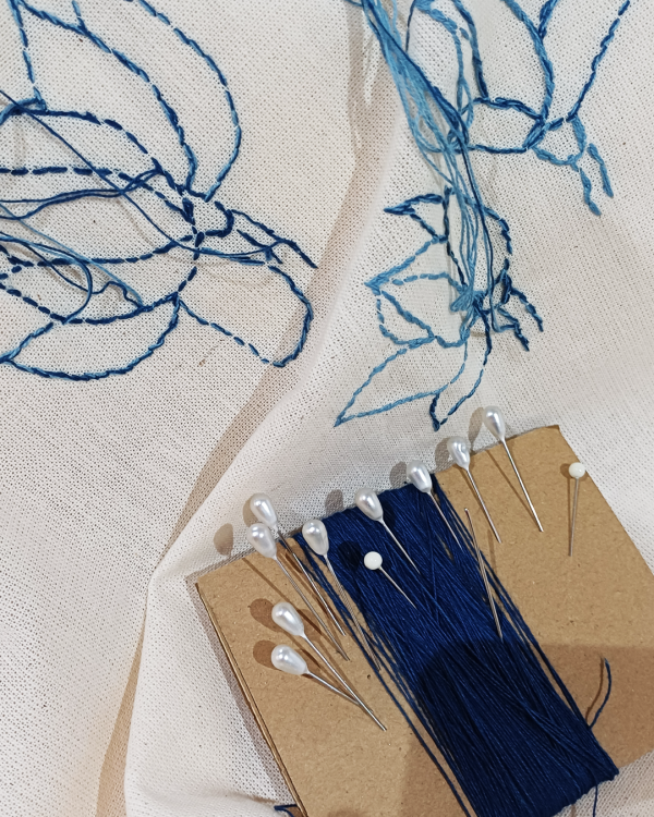 Encuentro de bordado Hacer un ro