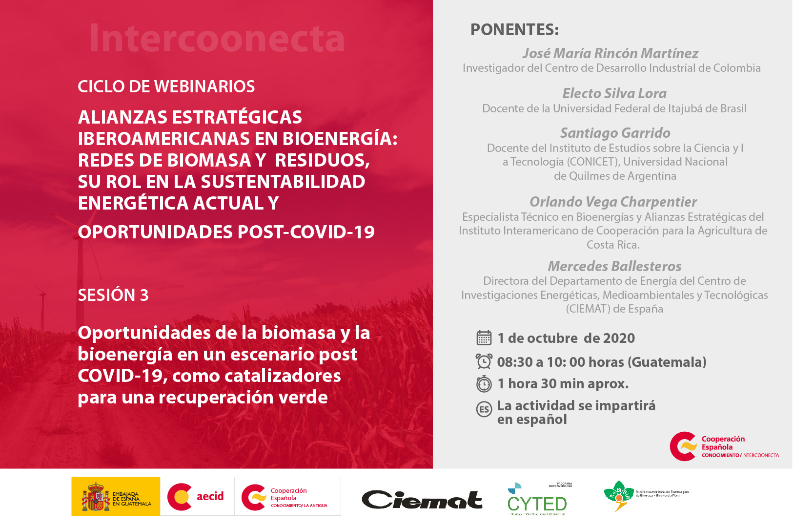 Alianzas estratgicas iberoamericanas en bioenerga