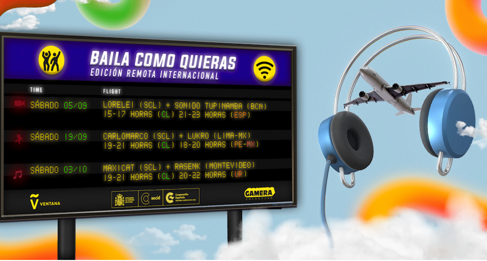 Baila como quieras en Red