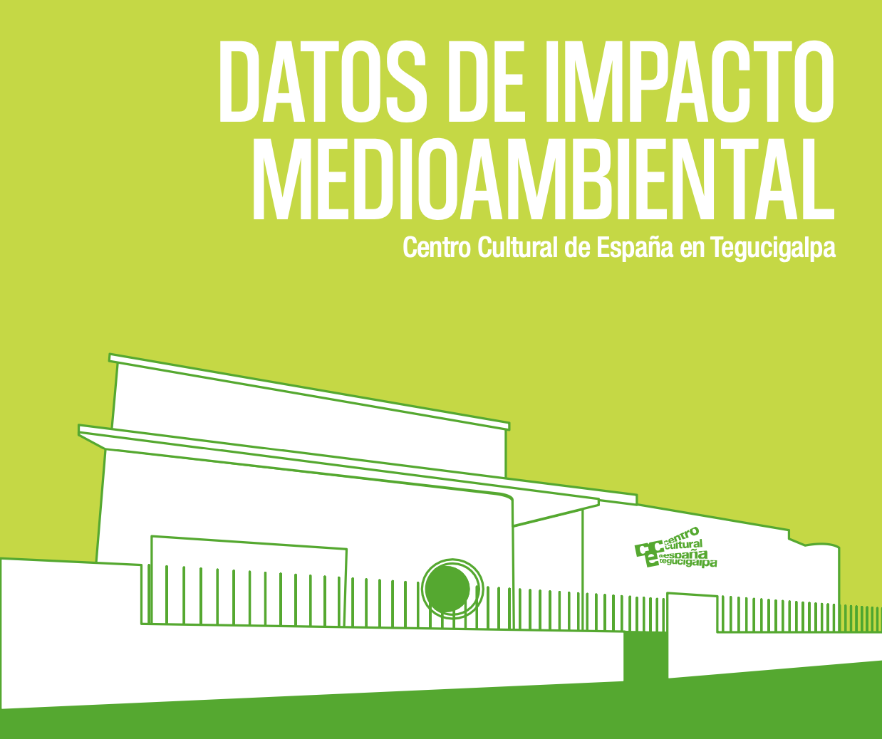 Portada Datos de impacto medioambiental