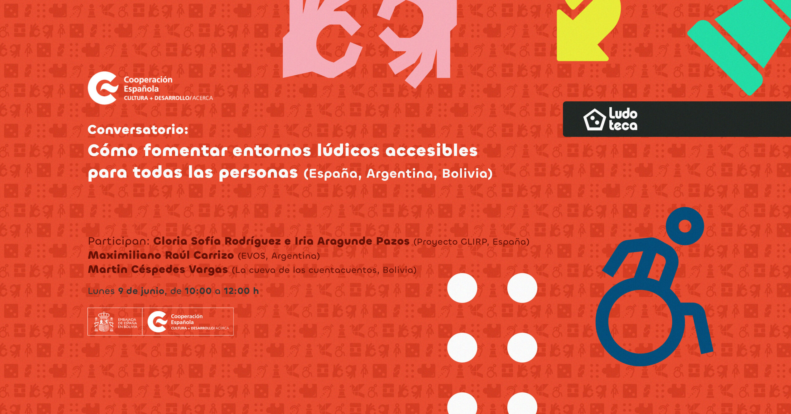 Conversatorio Cmo fomentar entornos ldicos accesibles para todas las personas