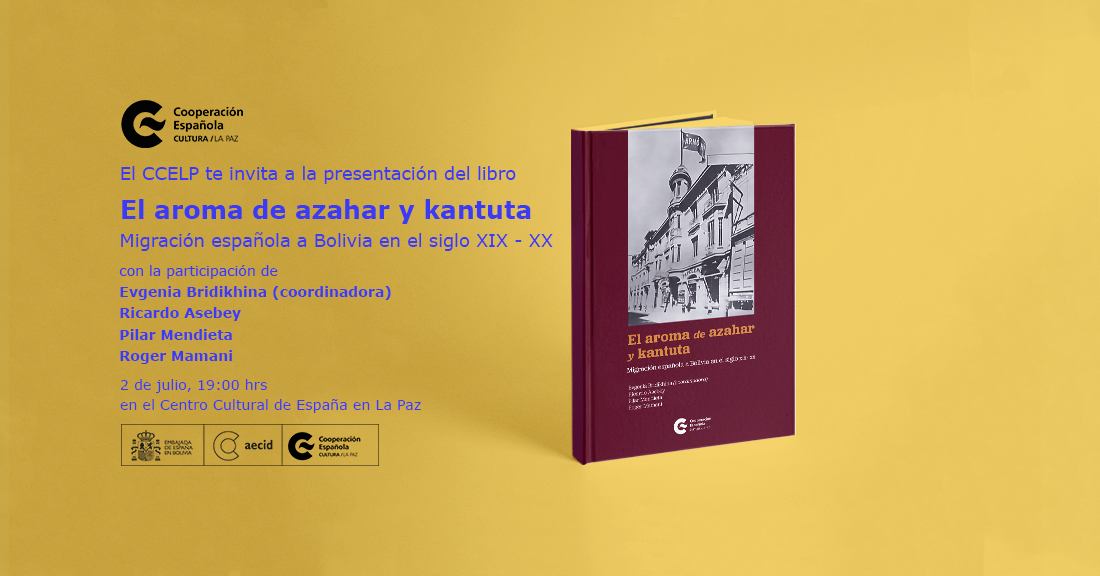 Presentacin del libro El aroma de azahar y kantuta