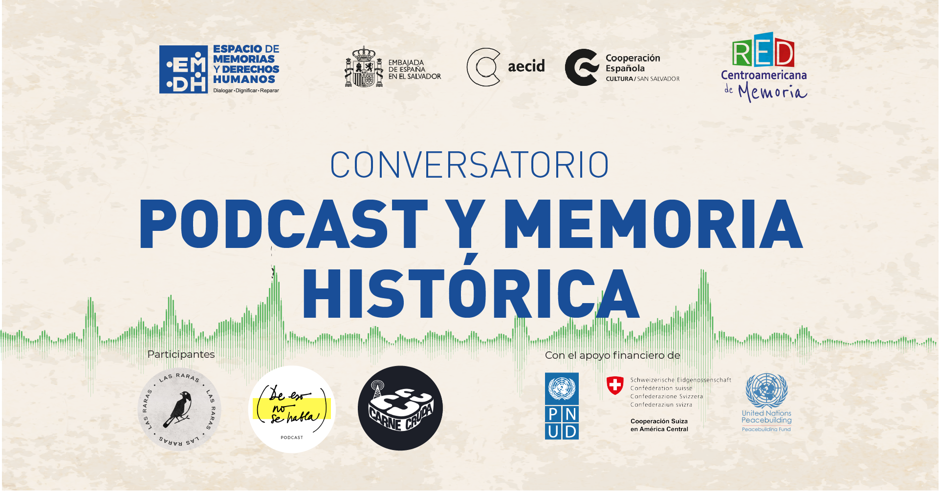 Conversatorio Podcast y Memoria Histrica