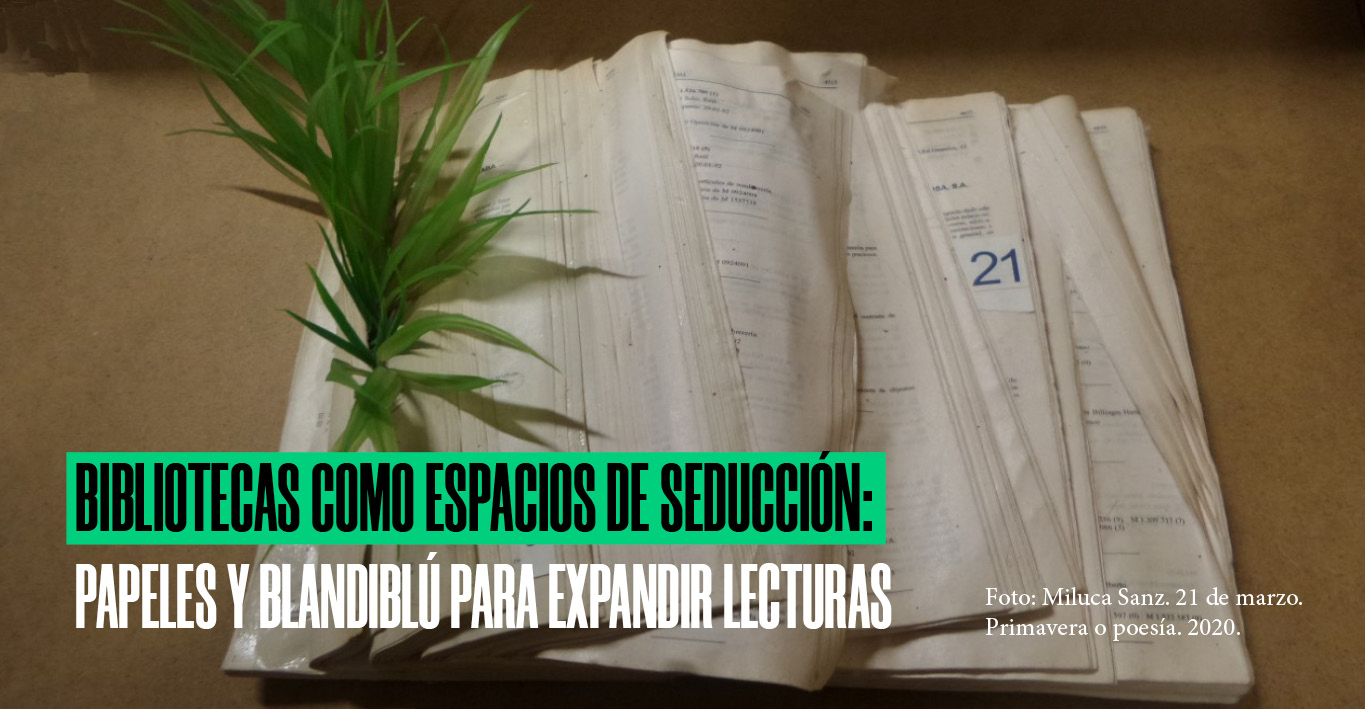 Residencia Bibliotecas como espacios de seduccin