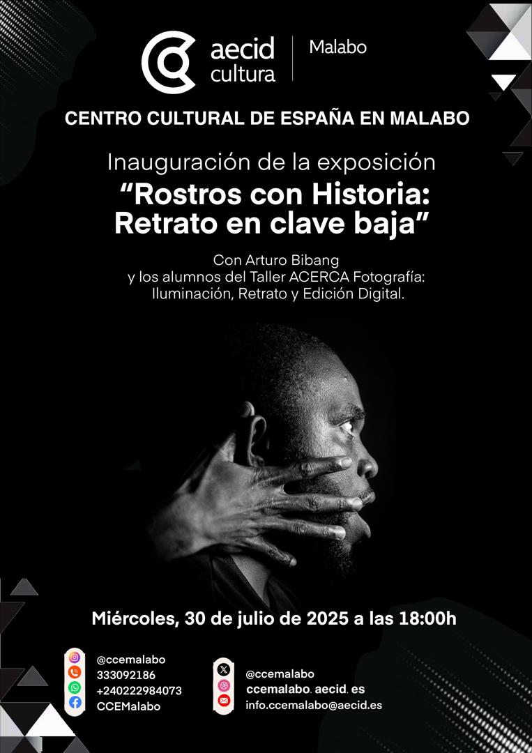 Exposición: “ROSTROS CON HISTORIAS: RETRATOS EN CLAVE BAJA”