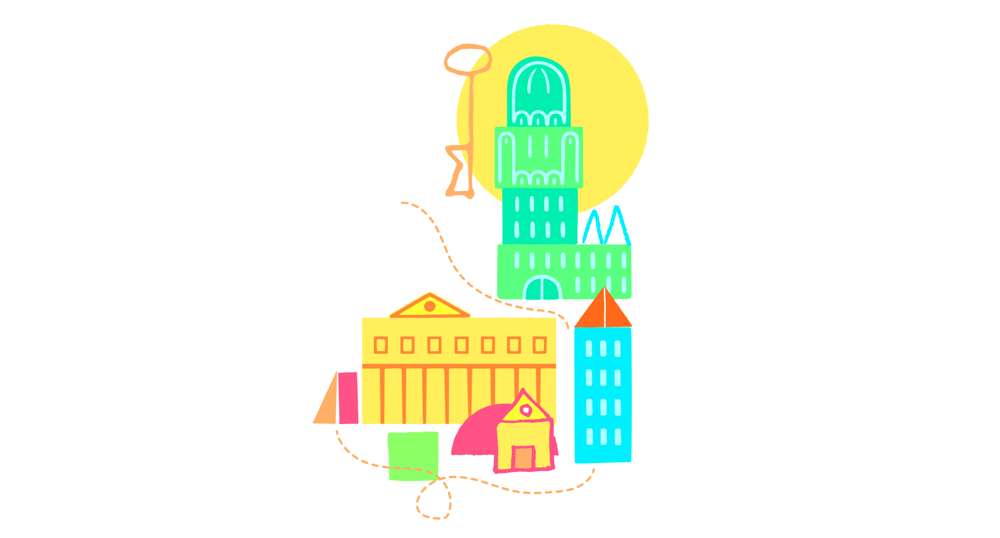 La ciudad con ojos de artista