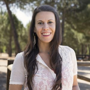 Retrato del la escritora Rut Nieves