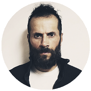 Retrato del músico Rodrigo Animandes