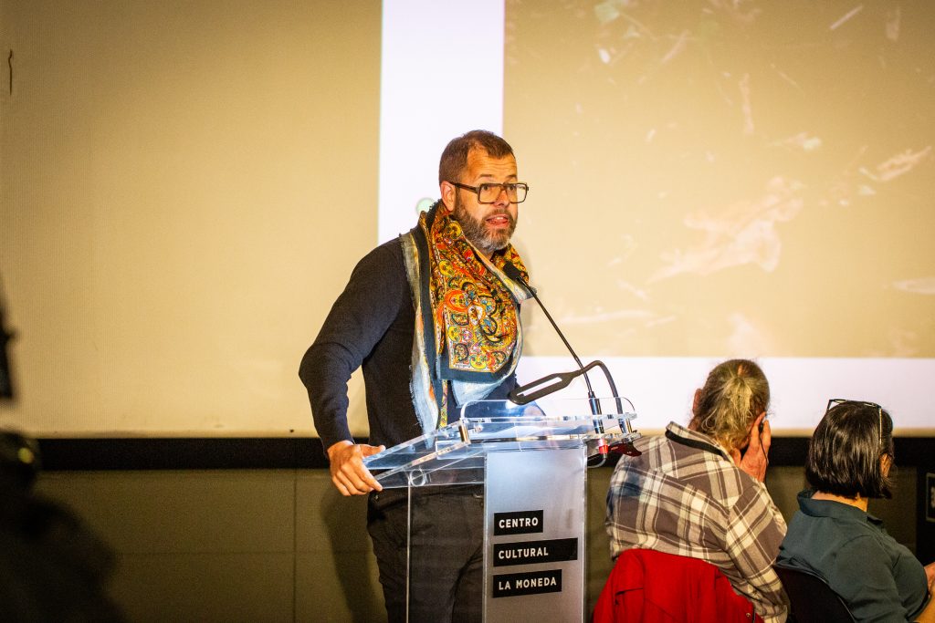 El director de Concomitentes , Fran Quiroga, participó en la mesa «Arte, Patrimonio y Cohesión Social».