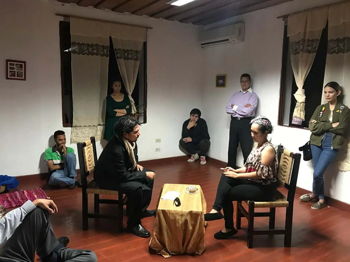 Imagen de una obra de teatro