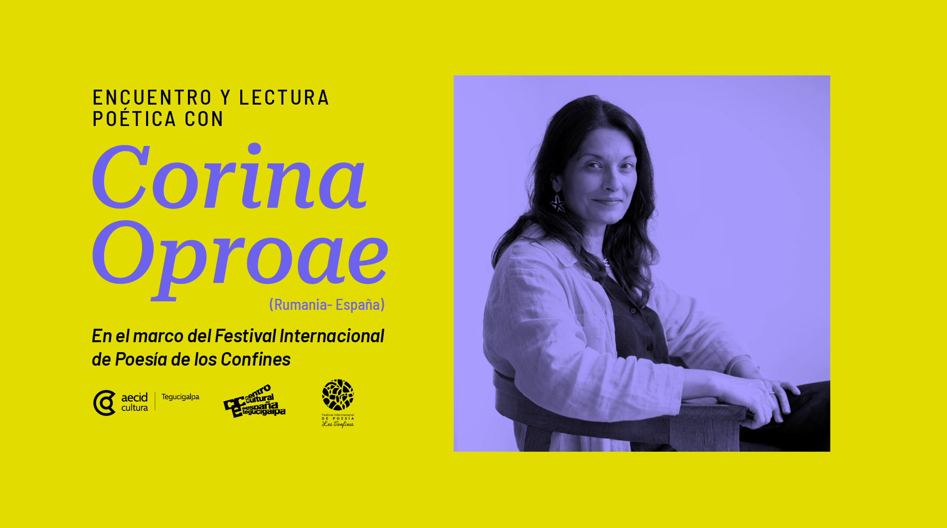 Encuentro y lectura poética con Corina Oproae (Rumania- España)